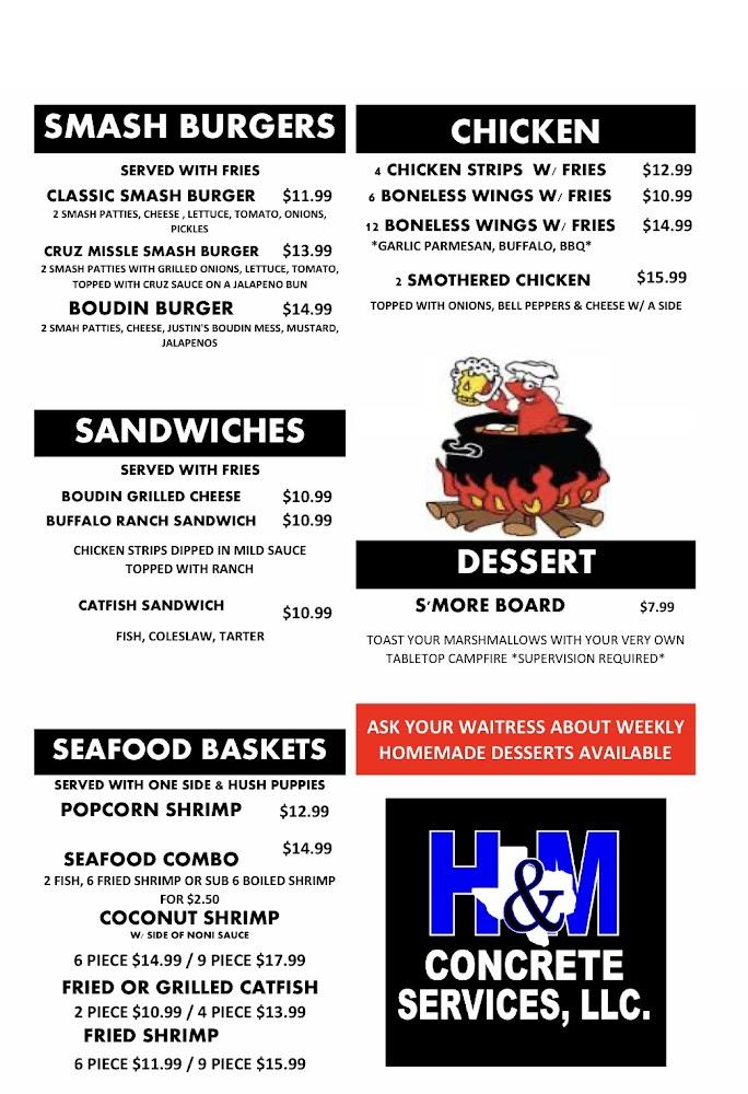 Salt Licker's Menu image 1